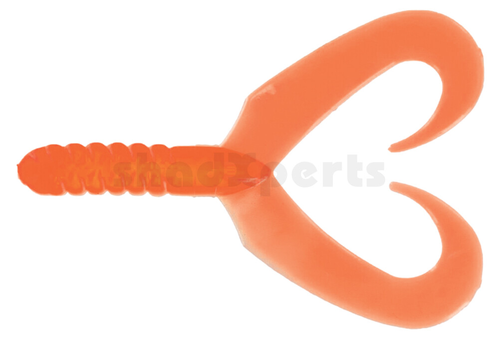 005307403 BBB Double Tail 3" (7,5 cm) orange / fluogelb