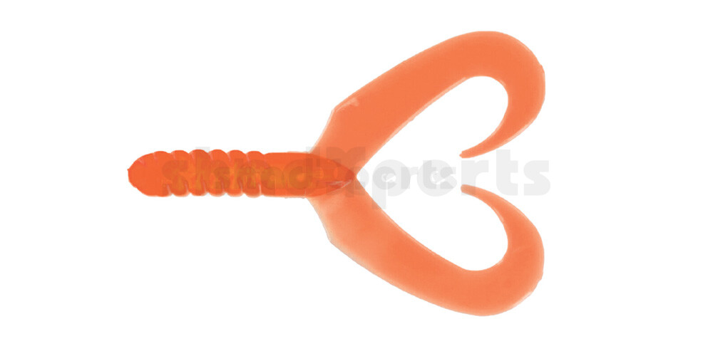 005307403 BBB Double Tail 3" (7,5 cm) orange / fluogelb