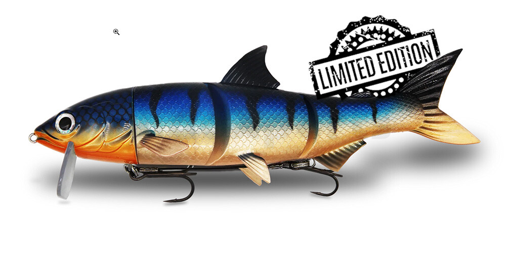 HYRO25SDS RenkyOne - Hybrid Fishing Lure 10" (ca. 25 cm) slow sinking Sundown Stripez