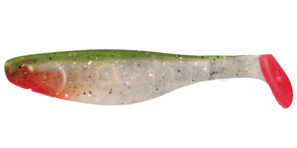 000212149 Kopyto-River 4" (ca. 11,0 cm) perl-Glitter / hechtgrün