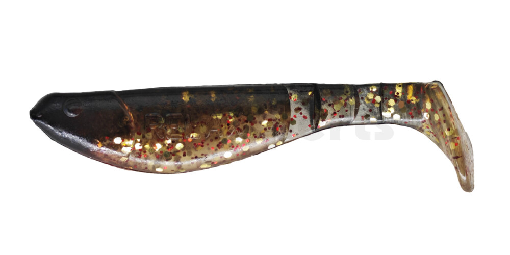 000207078 Kopyto-Classic 2,5" (ca.7,0 cm) klar gold-Glitter / schwarz