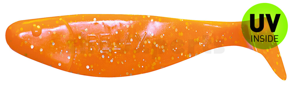 000310073 Jankes 4" (ca. 11,0 cm) orange-Glitter