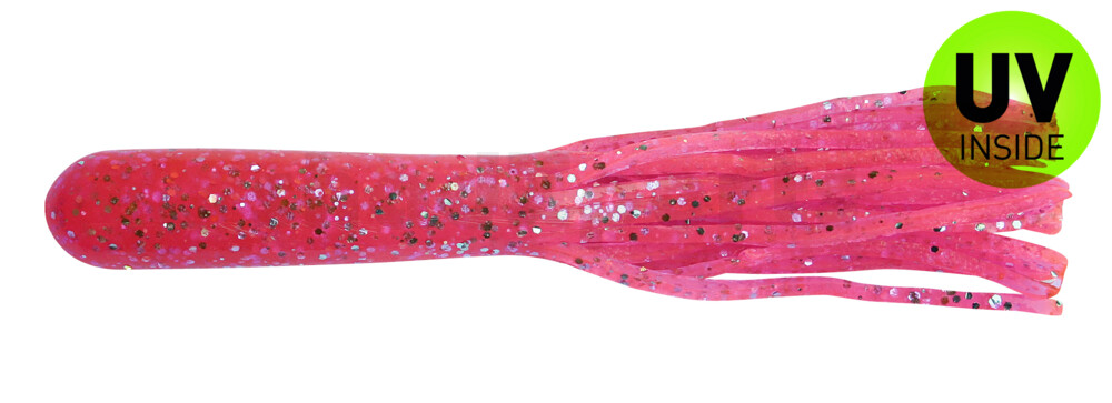 001613042 Magnum Tube 5" (ca. 12,5 cm) hot-pink-glitter