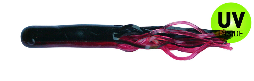 001607003 Medium Tube 2,5" (ca. 6,4 cm) blutrot-schwarz