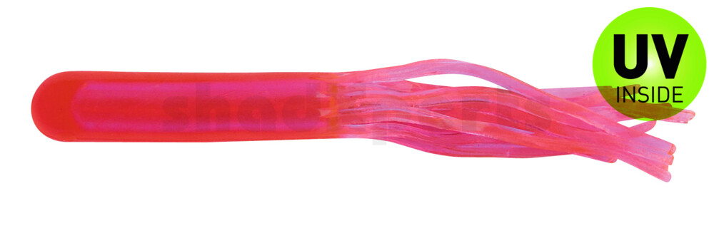 001607042 Medium Tube 2,5" (ca. 6,4 cm) hot pink-glitter