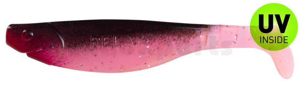 000214331 Kopyto-River 5" (ca. 13,0 cm) hot pink-Glitter Perleffekt / schwarz