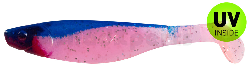 000214332 Kopyto-River 5" (ca. 13,0 cm) hot pink-Glitter Perleffekt / blau