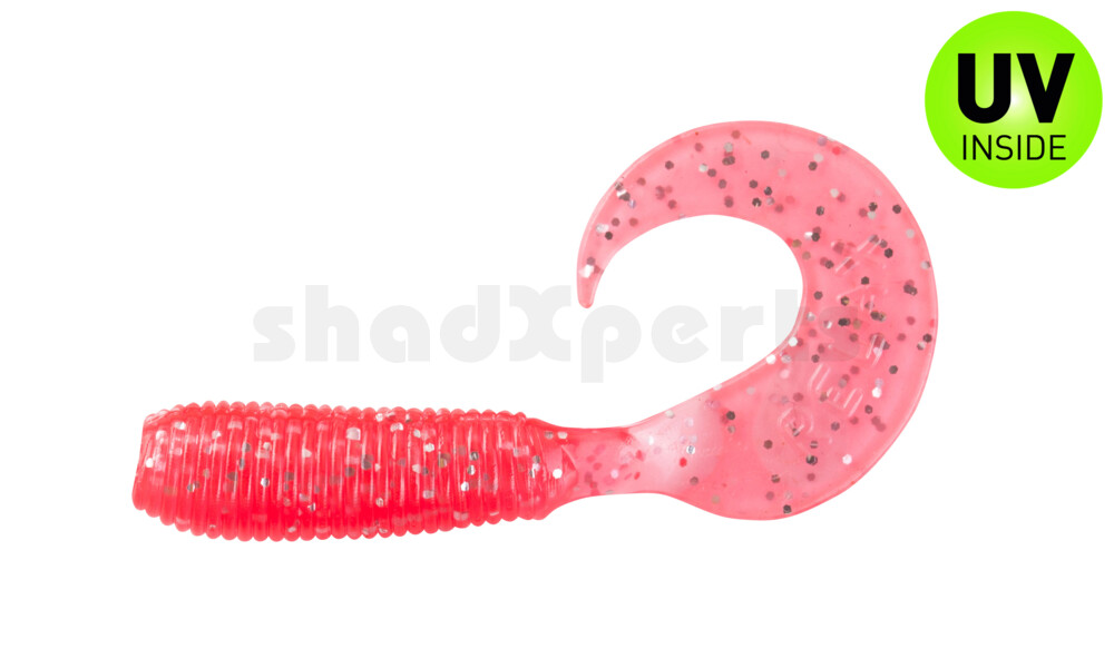 000635096 Twister 1" regulär (ca. 3,5 cm) feuerrot glitter