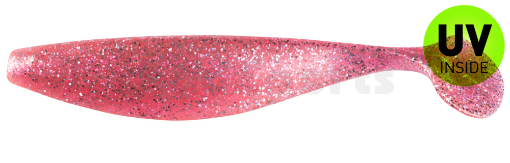 000423330 Xtra-Soft 9" (ca. 23,0 cm) hot pink-Glitter Perleffekt