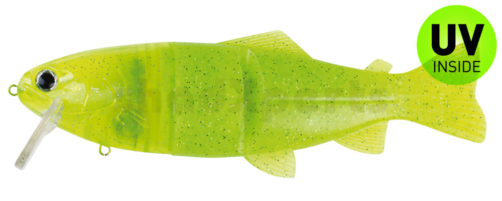 CS2066 Castaic Real Bait 8"(20cm) chartreuse pepper - floating