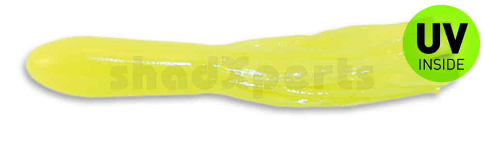 001605021 Crappie Tube 1.75" (ca. 4,5 cm) Opaque Chartreuse Glow