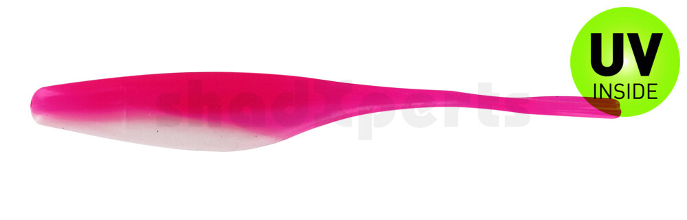 003113023 Split Tail Minnow 5" (ca. 13 cm) Pink / White