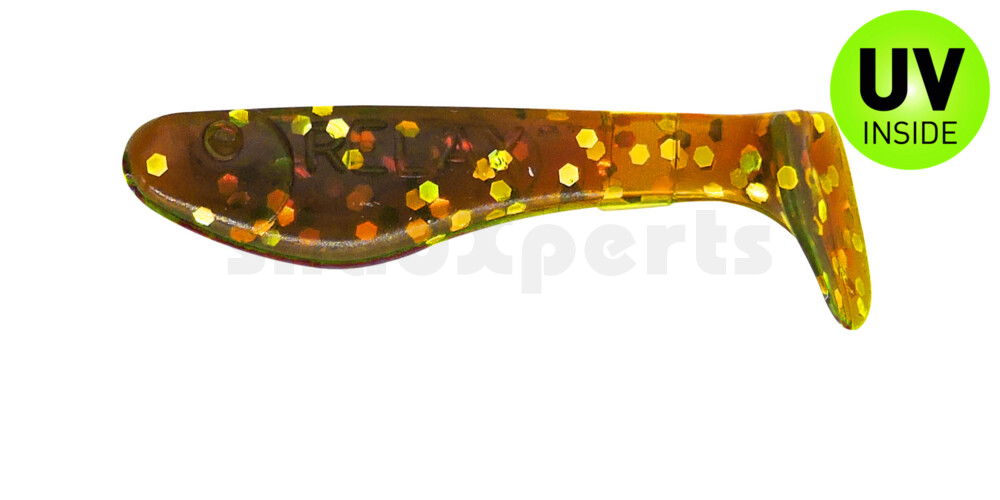 000235092 Kopyto-Classic 1" (ca. 3,5 cm) motoroil-gold-Glitter