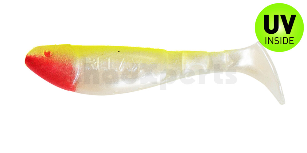000207012 Kopyto-Classic 2,5" (ca.7,0 cm) perlweiss / fluogelb