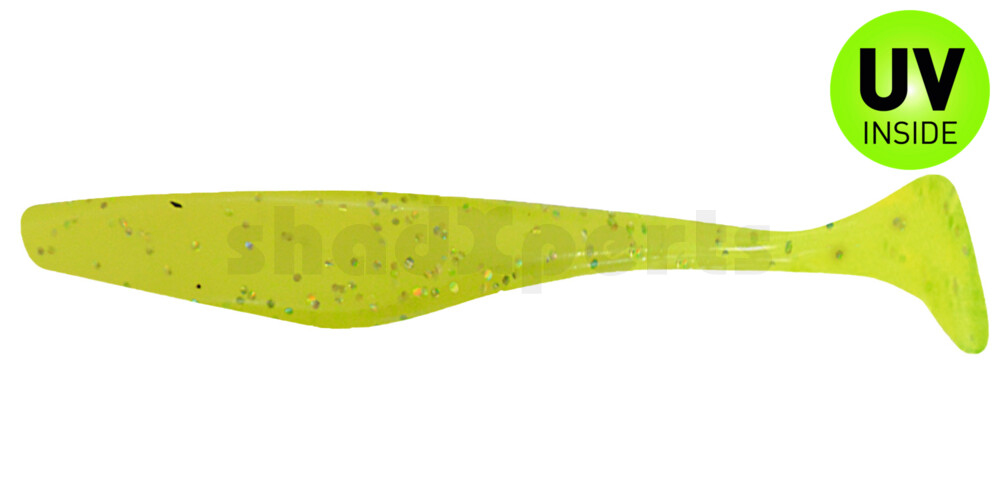 002609B034 Swimming Jerk Minnow 4" (ca. 8,5 cm) fluogelb  / fluogrün-Glitter