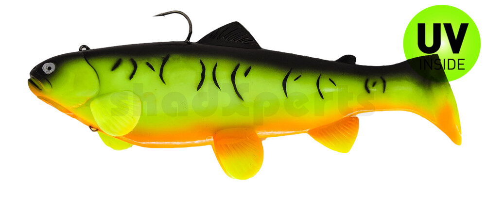 SBT25FTSS Castaic Swim Bait Trout 2.0 - 10" (25cm) Slow sinking Firetiger