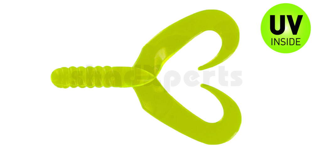 005307011 BBB Double Tail 3" (7,5 cm) Chartreuse