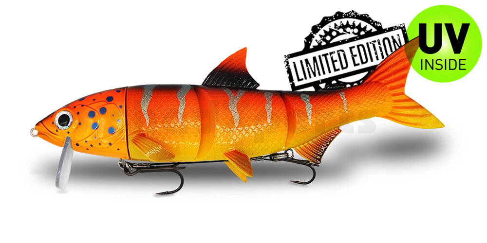 HYRO25LVS RenkyOne - Hybrid Fishing Lure 10" (ca. 25 cm) slow sinking Lava Stripez