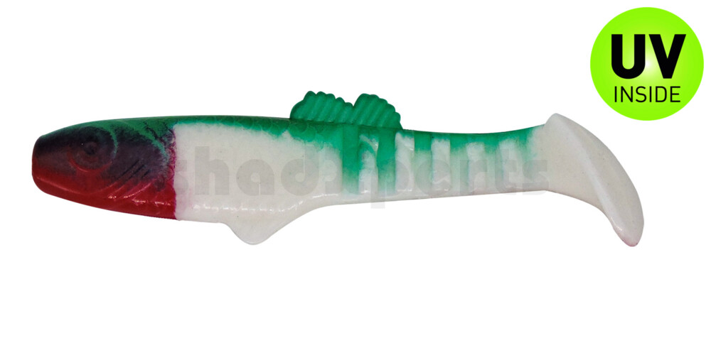 005013004 Montana 4,5" (ca. 12,5 cm) reinweiss / grün