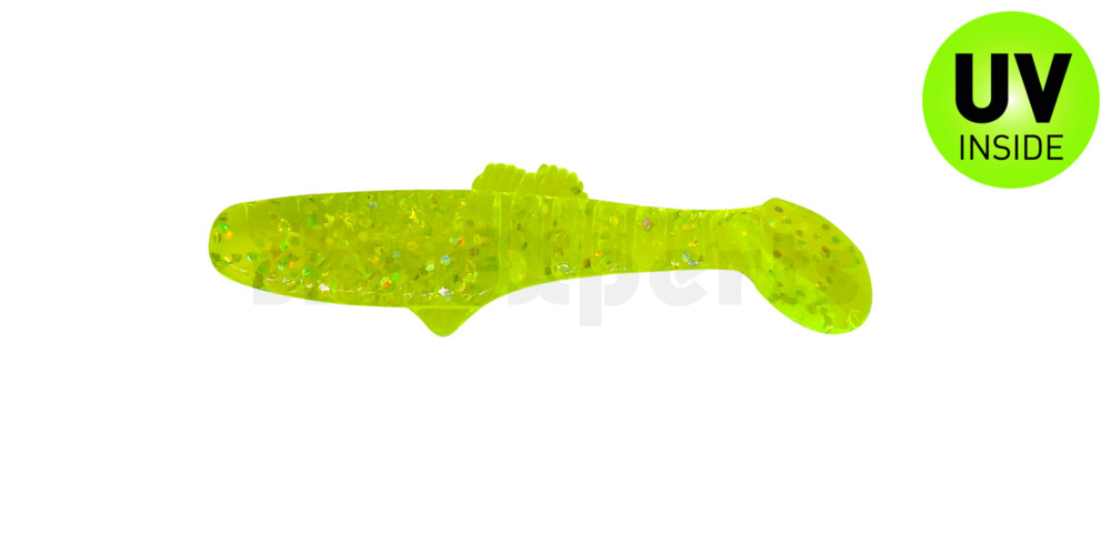 005007066 Montana 2,5" (ca. 7cm) grün(chartreuse)-Glitter