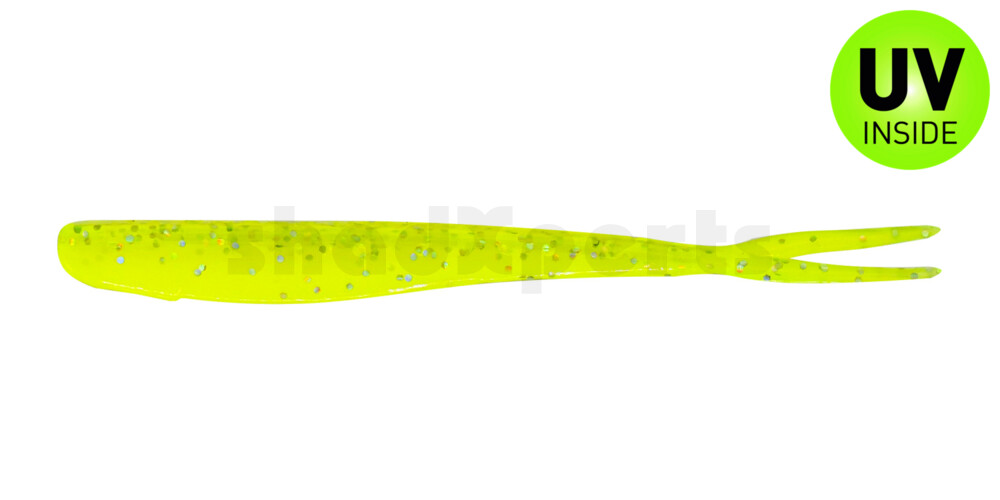 005113B034 Oklahoma 5" (ca. 13 cm) fluogelb  / fluogrün-Glitter