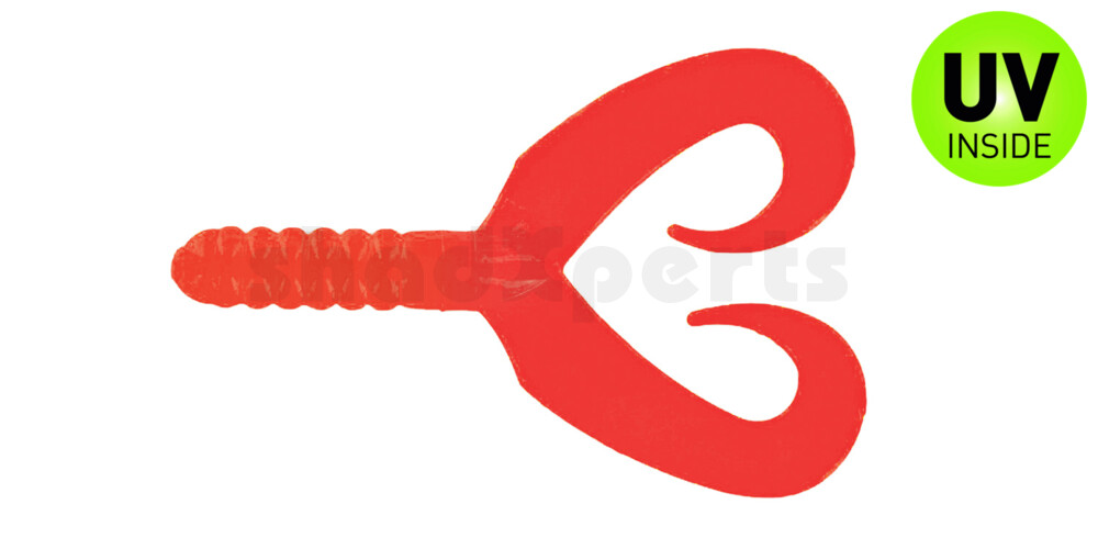 005307095 Twin Tail Grub 2,75" (7,5 cm) japanrot